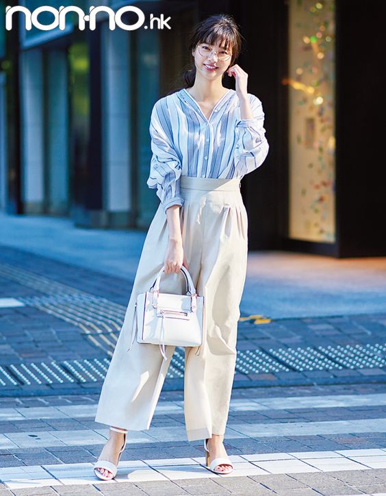 寬褲穿搭　鞋子